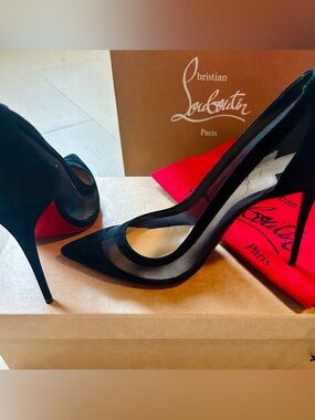 Christian Louboutin Like New Galativi Red Sole Pumps